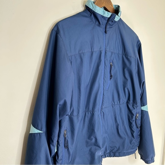 MEC Pace Hybrid Jacket Fleece Lined Lightweight Softshell Blue Size Large - Picture 4 of 12